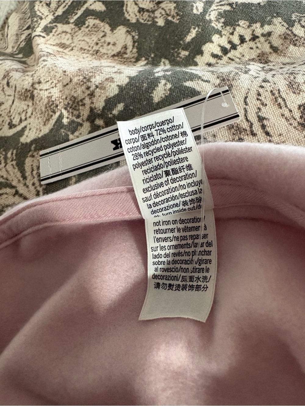 Victoria’s Secret PINK | NWT’s flower embroidered dog Y2K zip up sweater - Picture 4 of 6